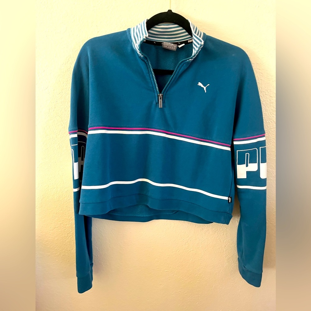 Puma cropped sweatshirt